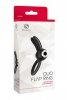 Duo Flap Ring Black